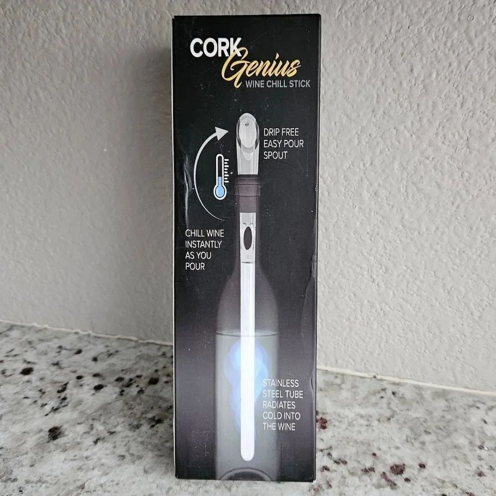Cork Genius Wine Chill Stick